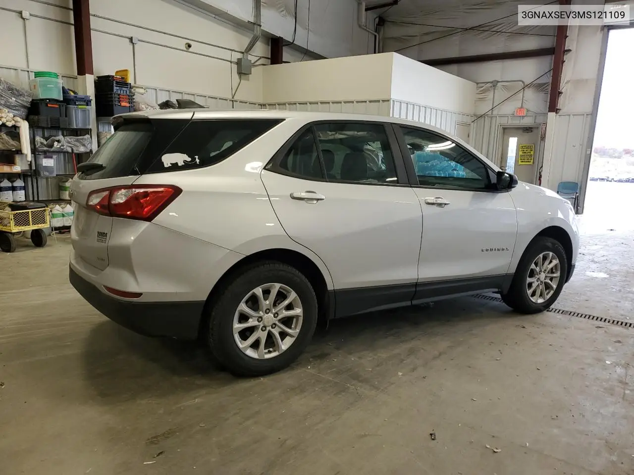 3GNAXSEV3MS121109 2021 Chevrolet Equinox Ls