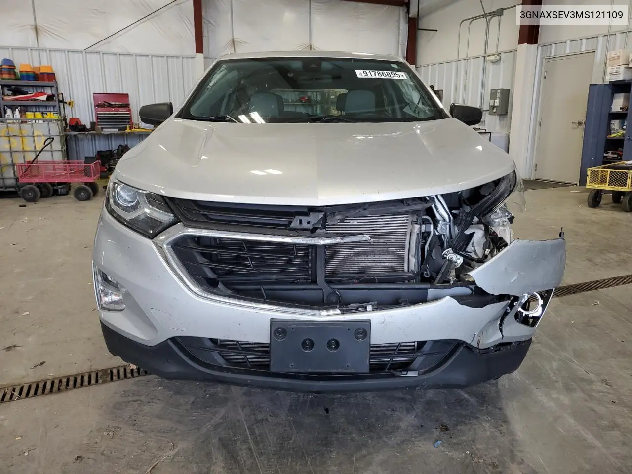 3GNAXSEV3MS121109 2021 Chevrolet Equinox Ls