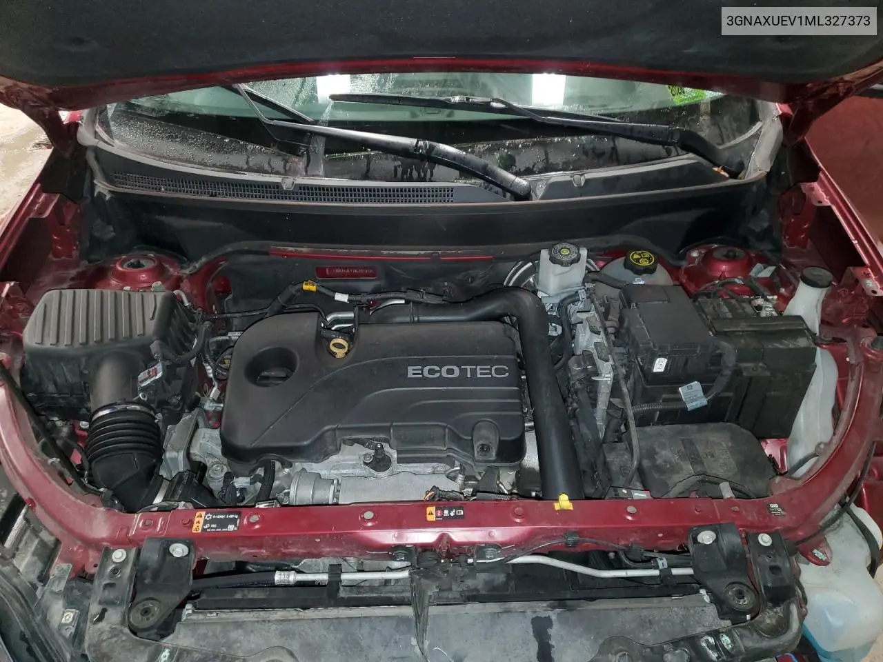 3GNAXUEV1ML327373 2021 Chevrolet Equinox Lt