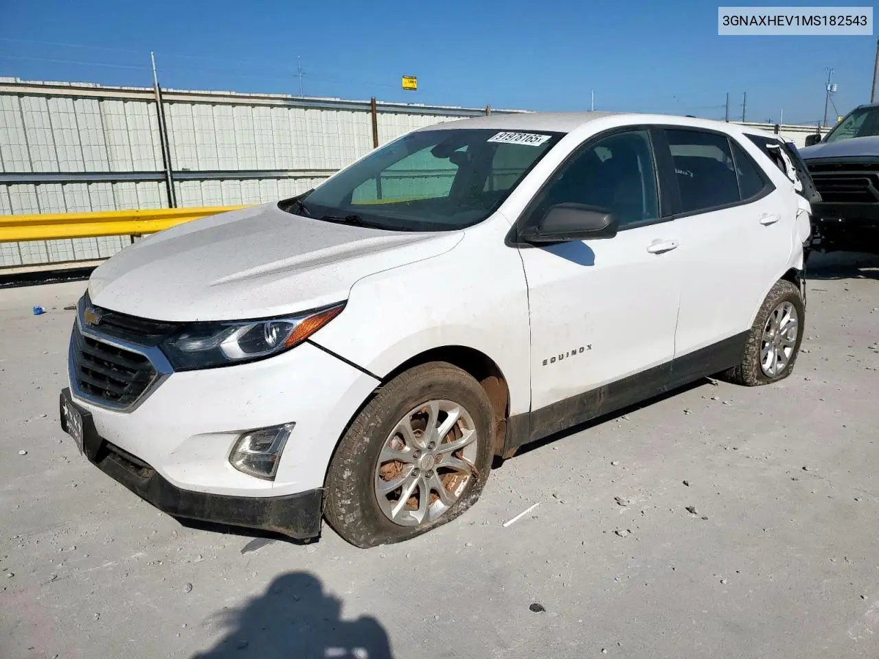 3GNAXHEV1MS182543 2021 Chevrolet Equinox Ls