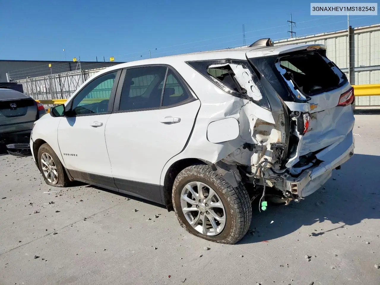 3GNAXHEV1MS182543 2021 Chevrolet Equinox Ls