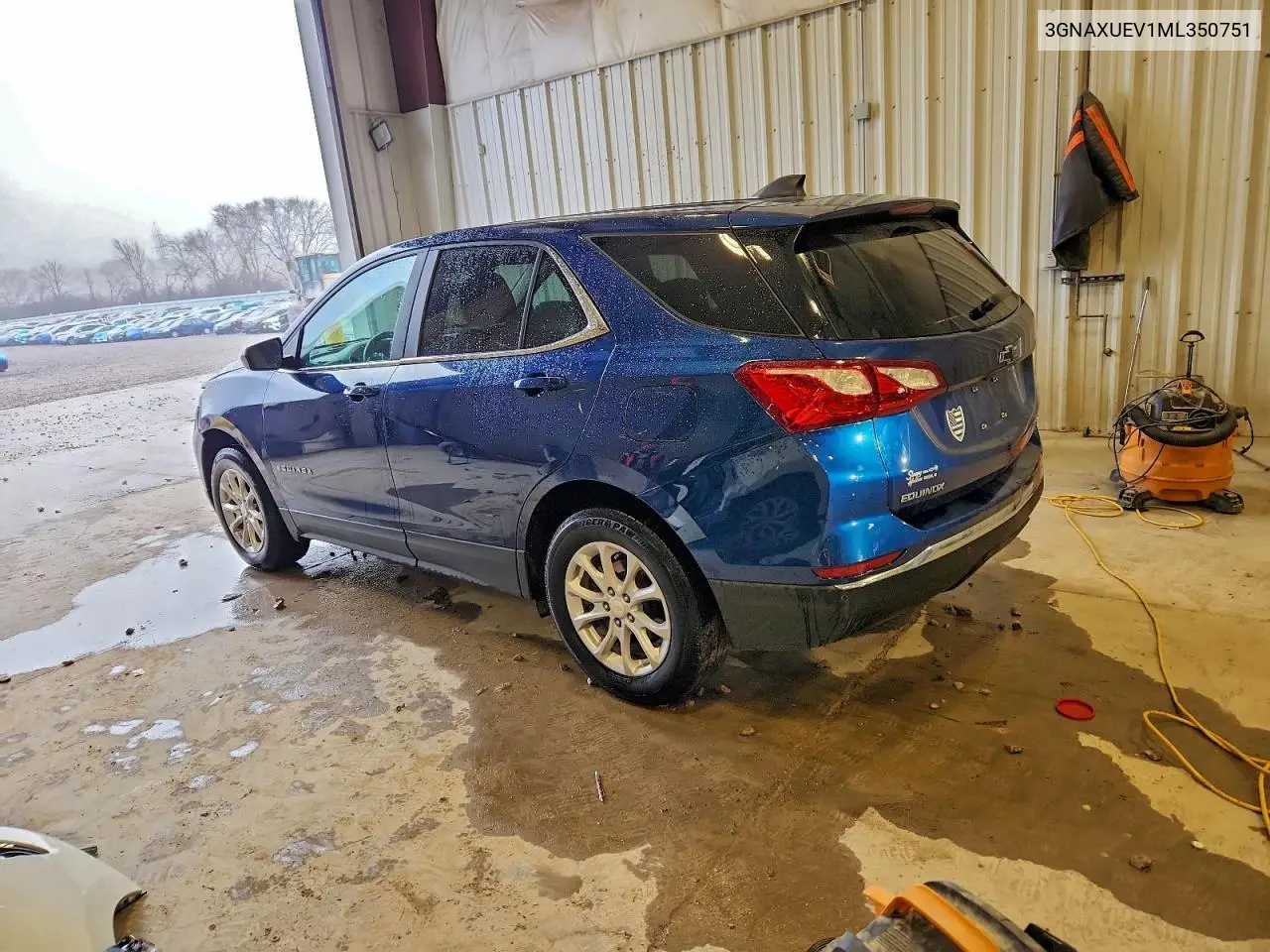 3GNAXUEV1ML350751 2021 Chevrolet Equinox Lt