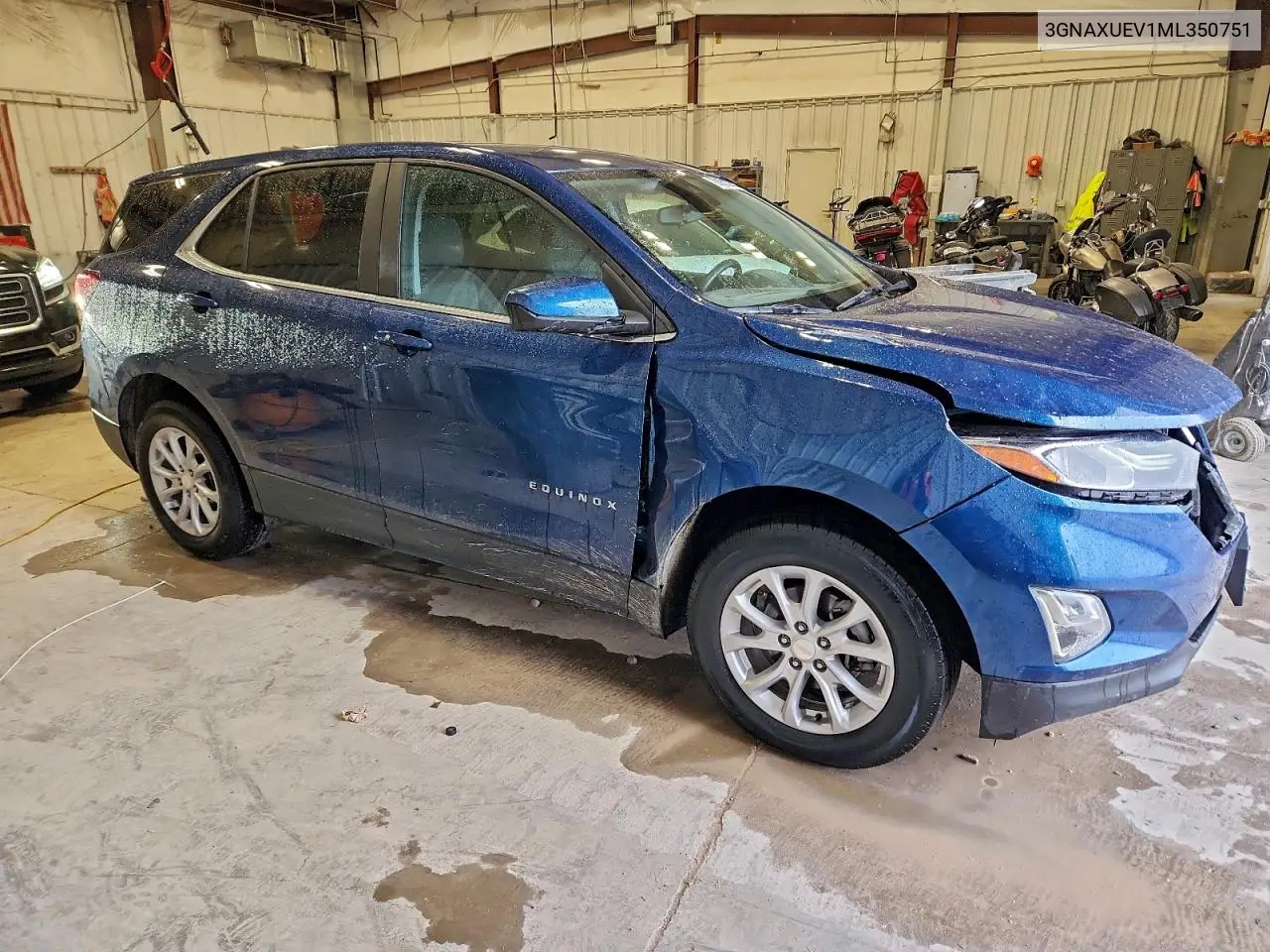 3GNAXUEV1ML350751 2021 Chevrolet Equinox Lt