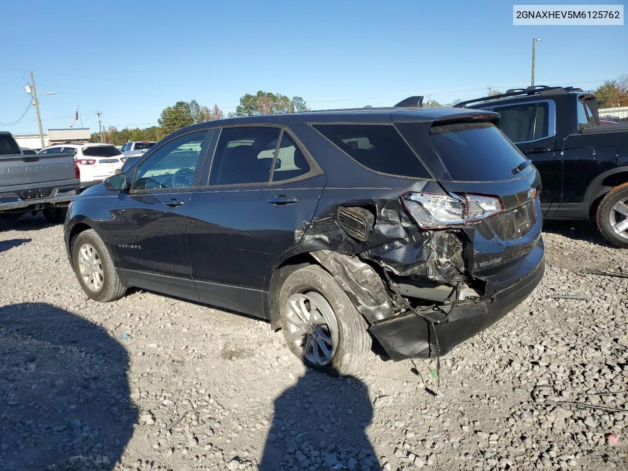 2GNAXHEV5M6125762 2021 Chevrolet Equinox Ls