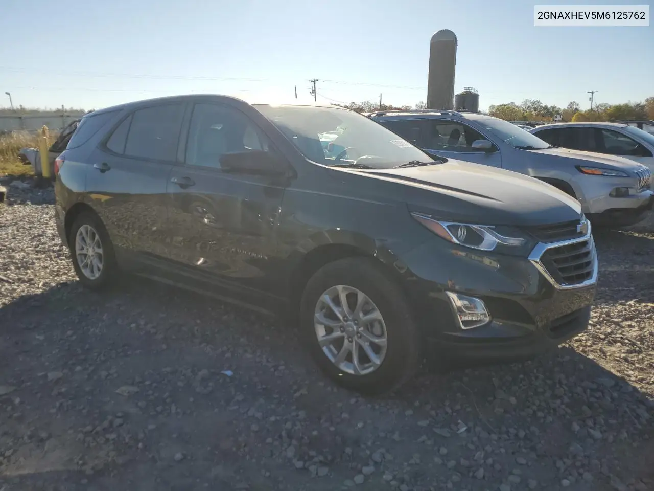 2GNAXHEV5M6125762 2021 Chevrolet Equinox Ls