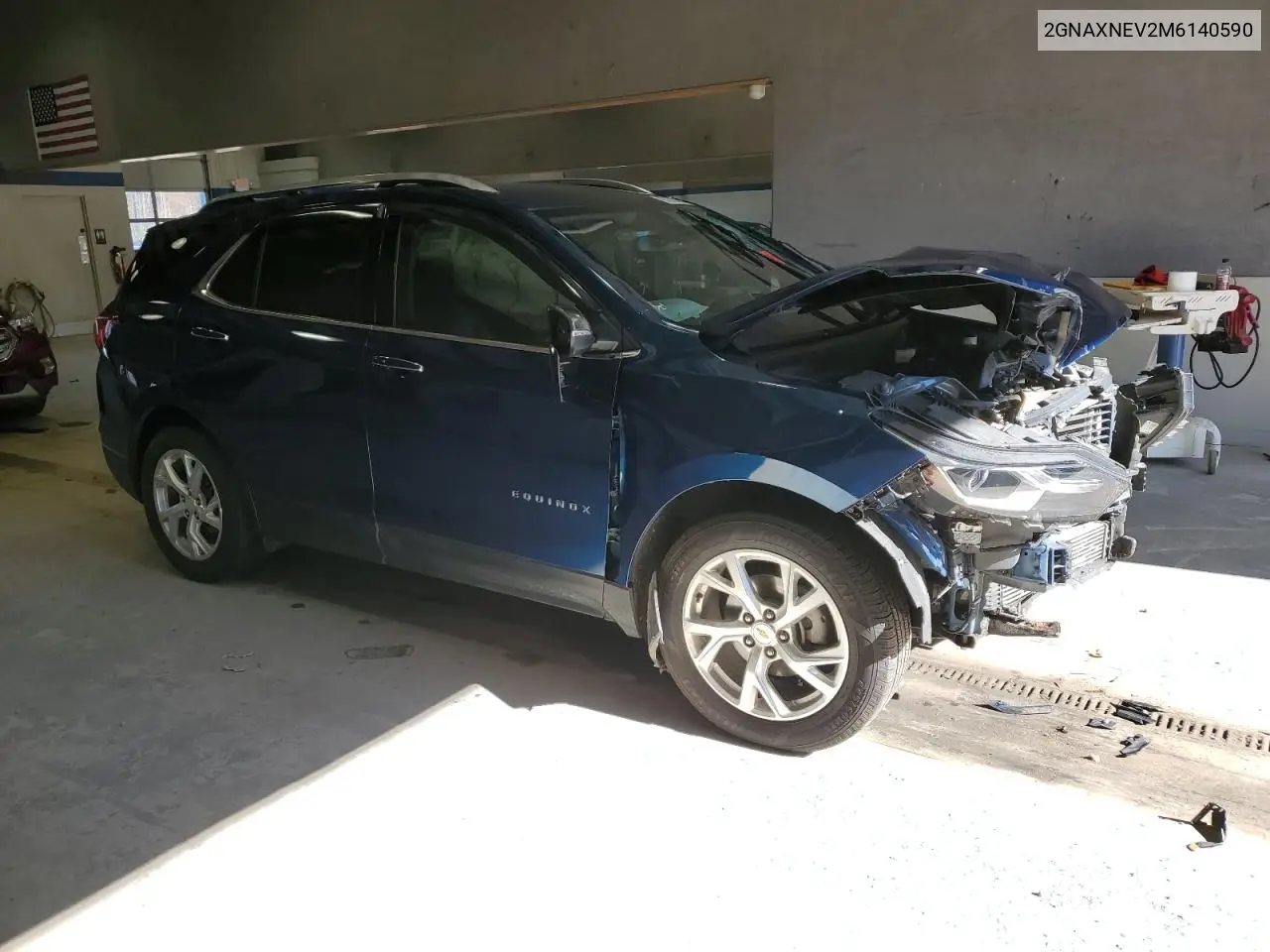 2GNAXNEV2M6140590 2021 Chevrolet Equinox Premier