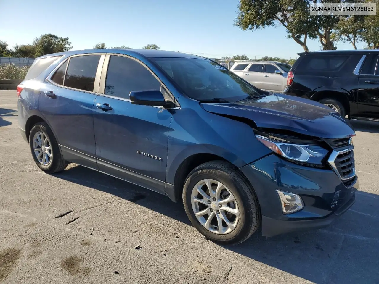 2GNAXKEV5M6128853 2021 Chevrolet Equinox Lt
