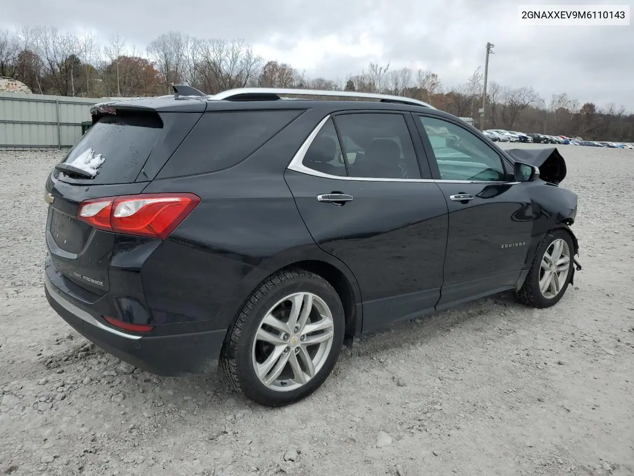 2GNAXXEV9M6110143 2021 Chevrolet Equinox Premier