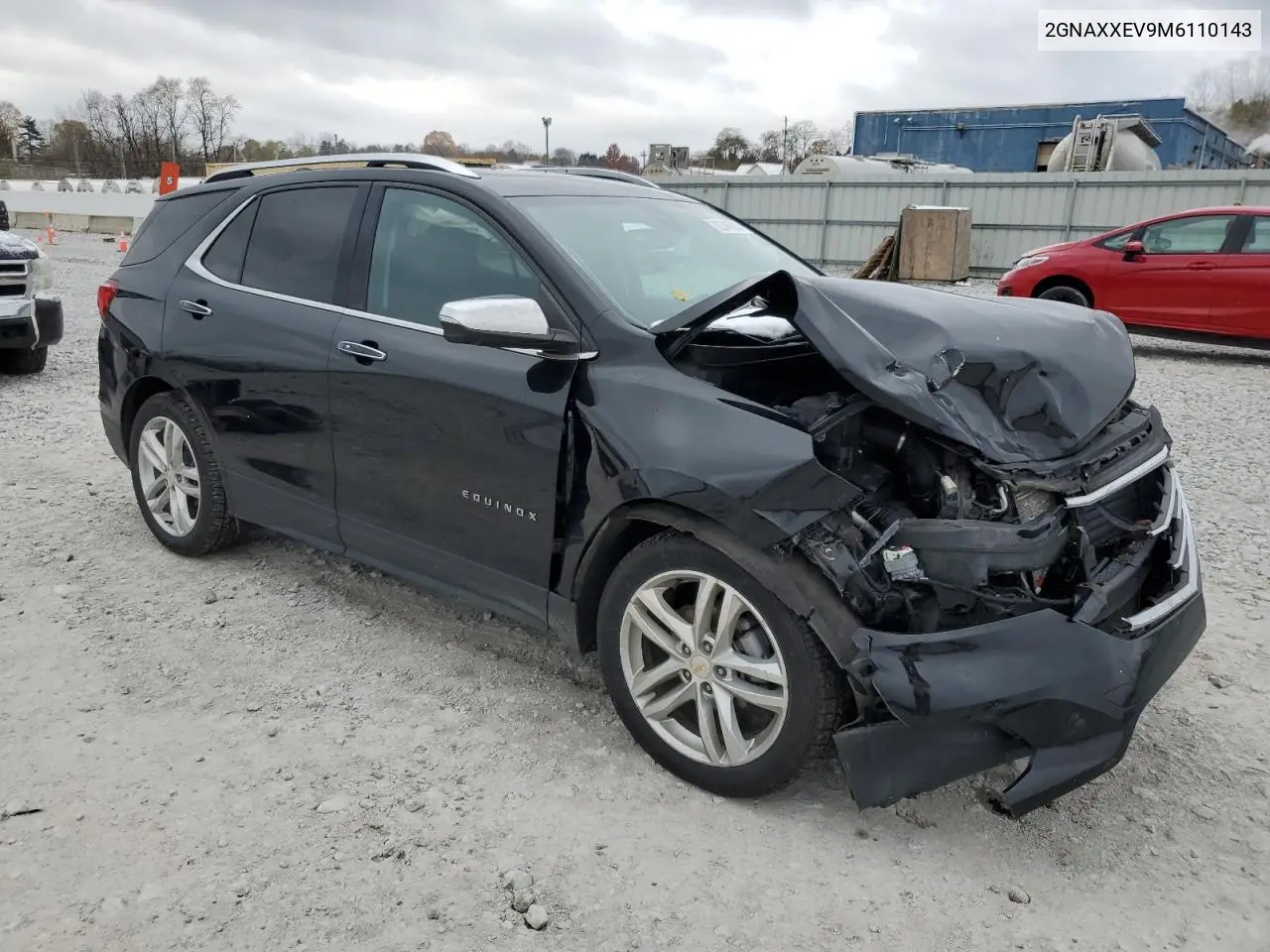 2GNAXXEV9M6110143 2021 Chevrolet Equinox Premier