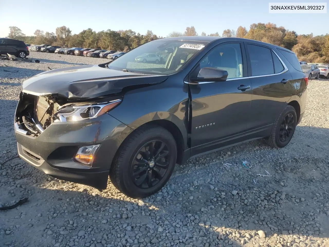 3GNAXKEV5ML392327 2021 Chevrolet Equinox Lt