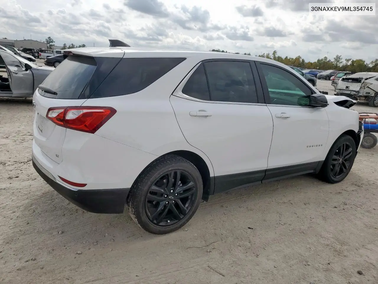 3GNAXKEV9ML354745 2021 Chevrolet Equinox Lt