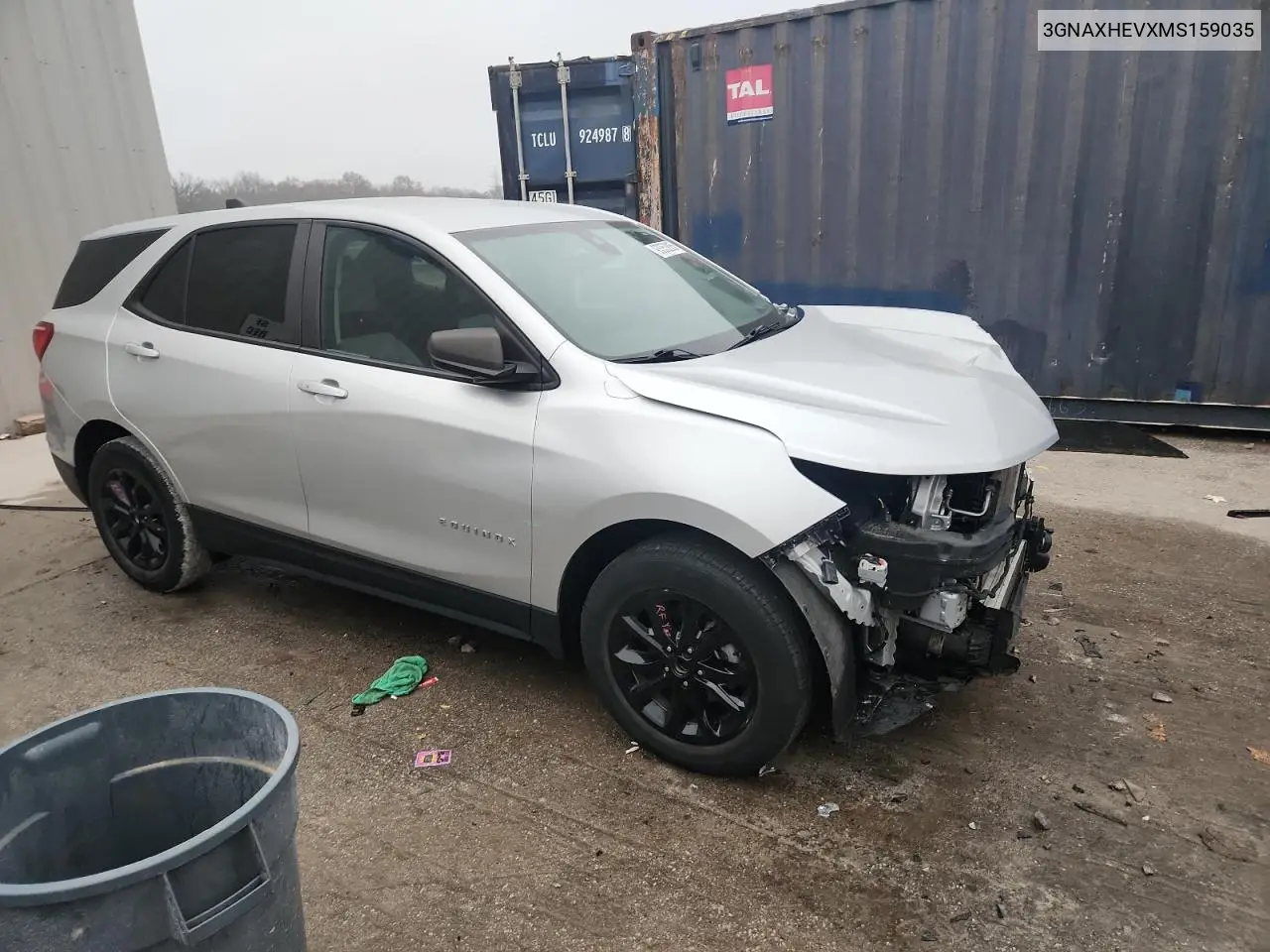 3GNAXHEVXMS159035 2021 Chevrolet Equinox Ls