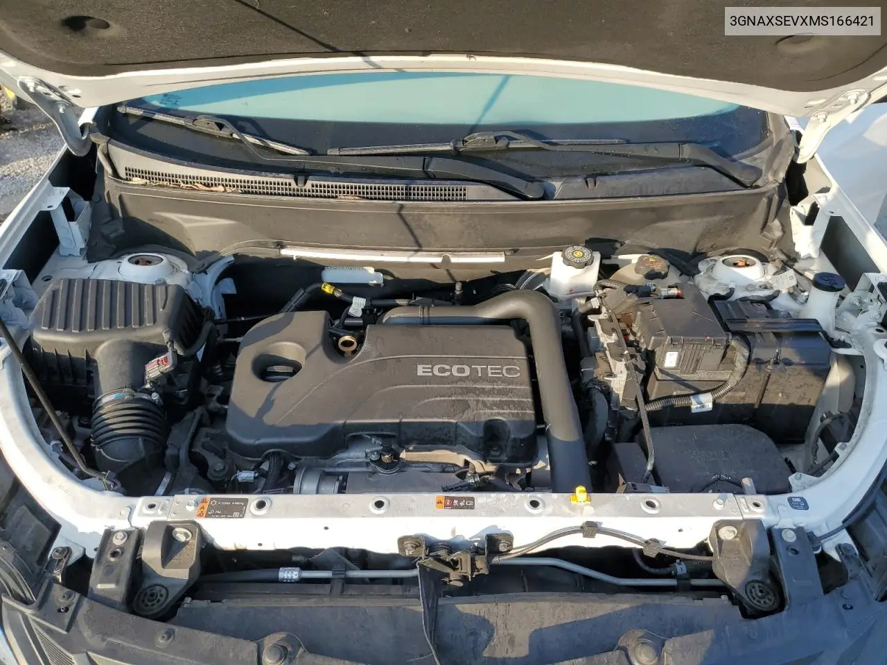 3GNAXSEVXMS166421 2021 Chevrolet Equinox Ls