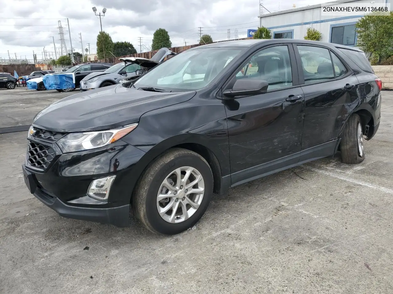 2GNAXHEV5M6136468 2021 Chevrolet Equinox Ls