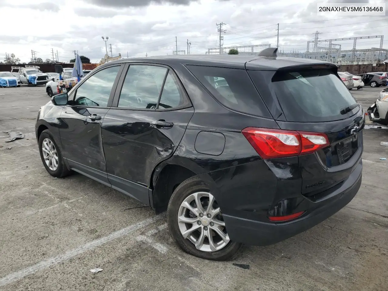 2GNAXHEV5M6136468 2021 Chevrolet Equinox Ls