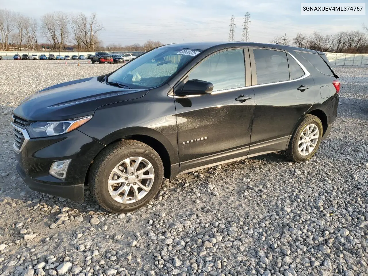 3GNAXUEV4ML374767 2021 Chevrolet Equinox Lt