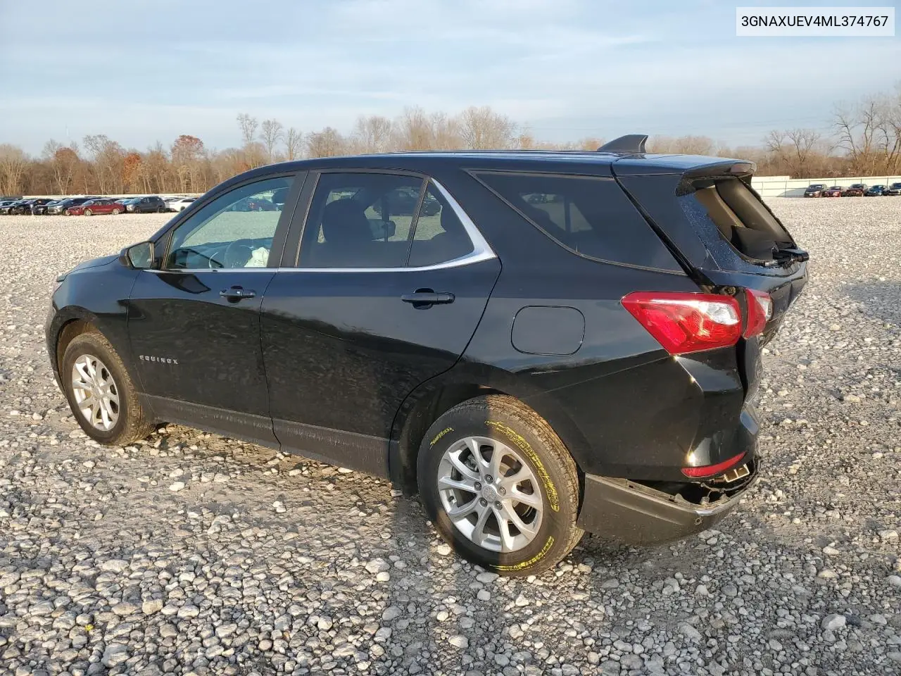 3GNAXUEV4ML374767 2021 Chevrolet Equinox Lt