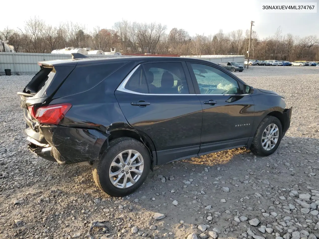 3GNAXUEV4ML374767 2021 Chevrolet Equinox Lt