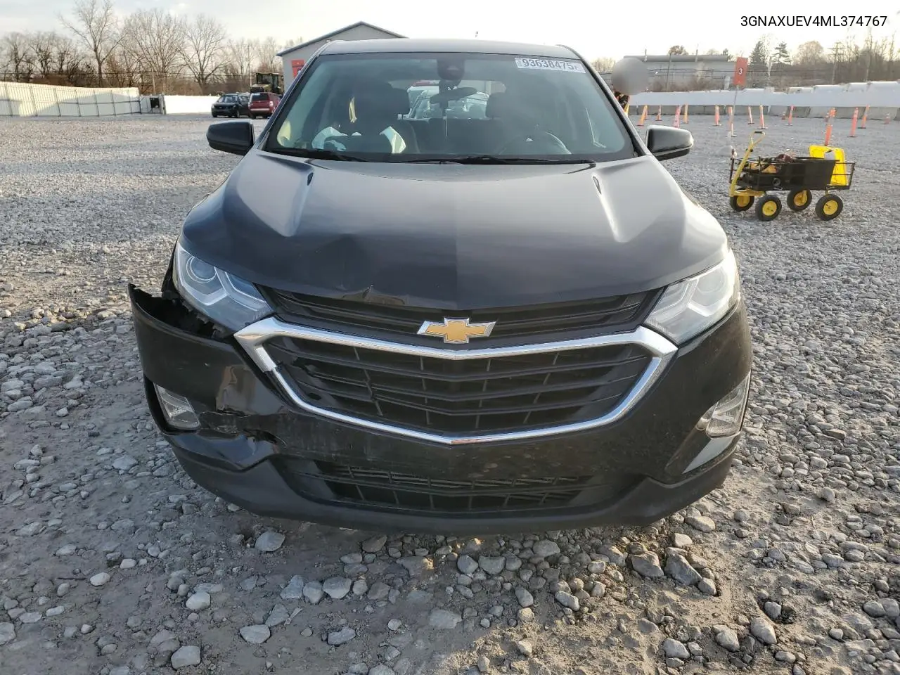 3GNAXUEV4ML374767 2021 Chevrolet Equinox Lt