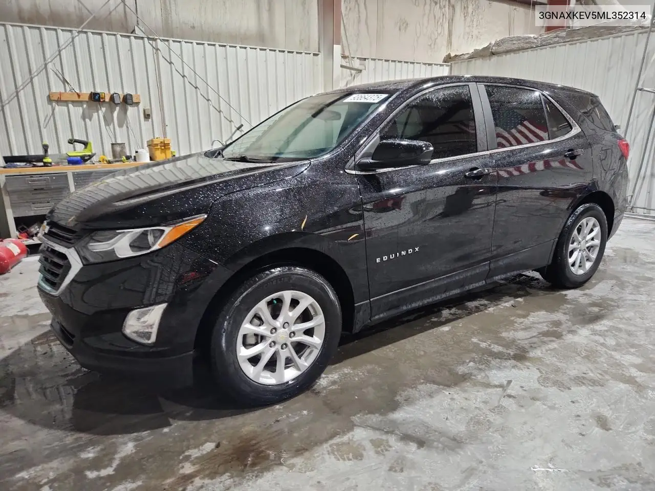 3GNAXKEV5ML352314 2021 Chevrolet Equinox Lt