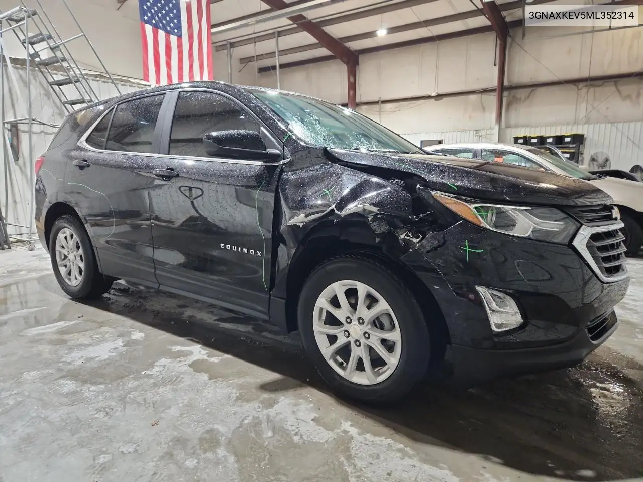 3GNAXKEV5ML352314 2021 Chevrolet Equinox Lt