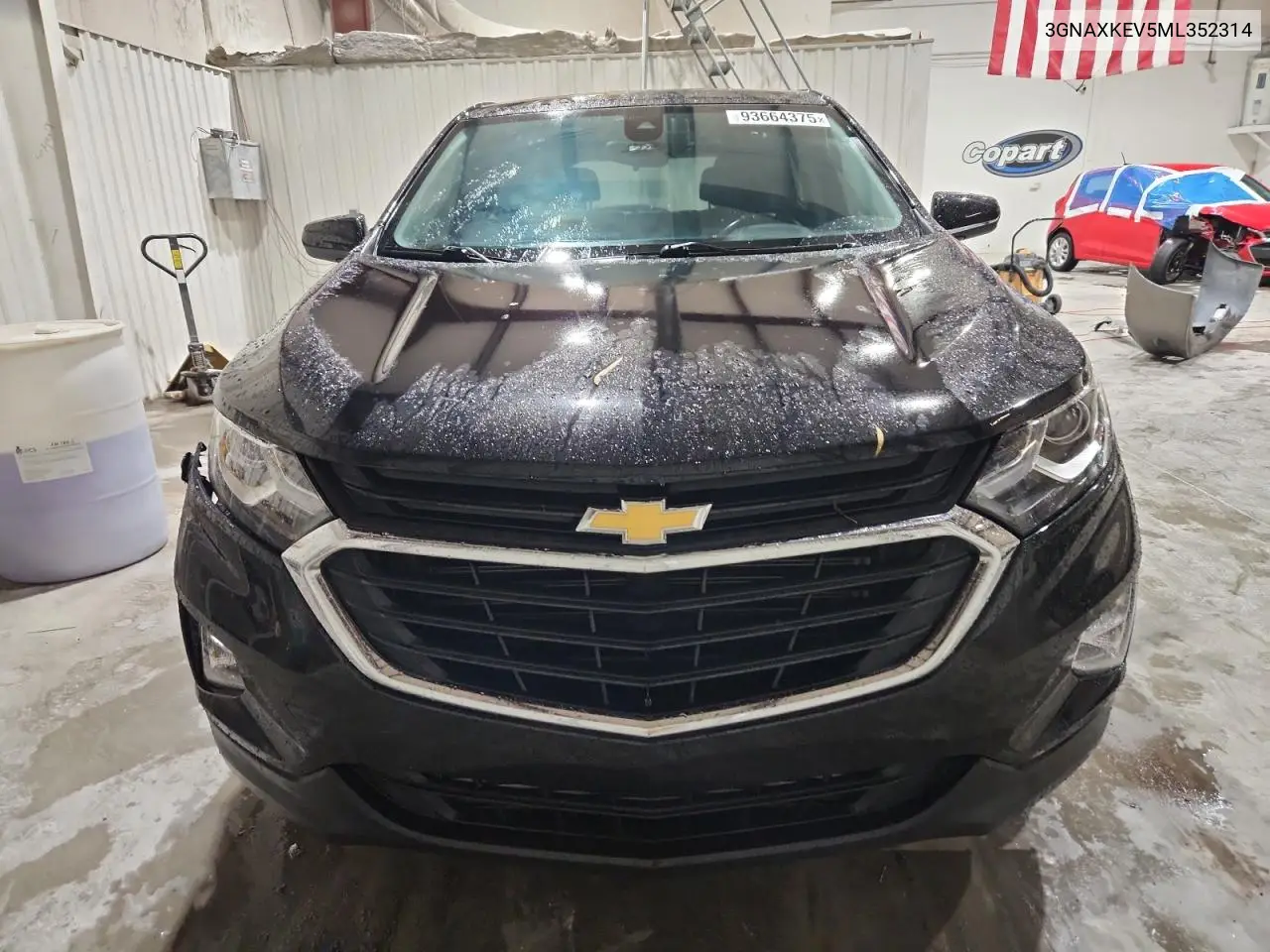 3GNAXKEV5ML352314 2021 Chevrolet Equinox Lt