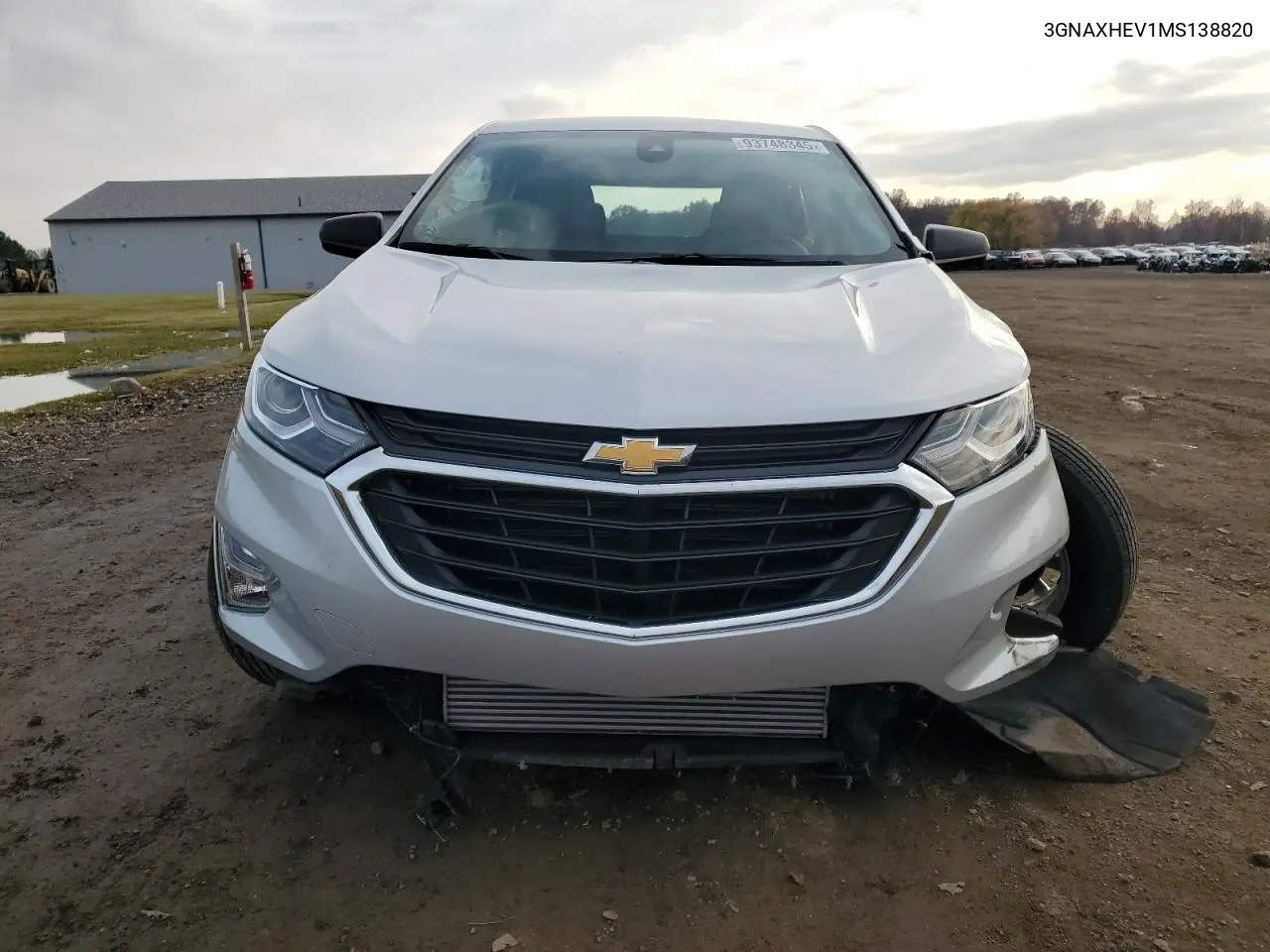 3GNAXHEV1MS138820 2021 Chevrolet Equinox Ls