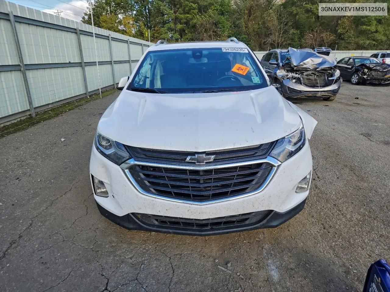 3GNAXKEV1MS112506 2021 Chevrolet Equinox Lt