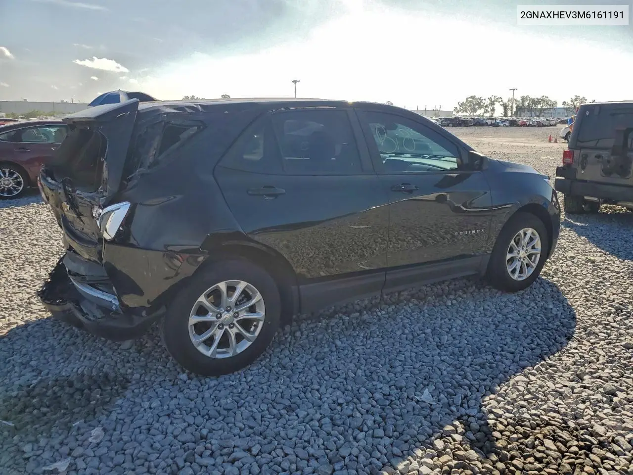 2GNAXHEV3M6161191 2021 Chevrolet Equinox Ls