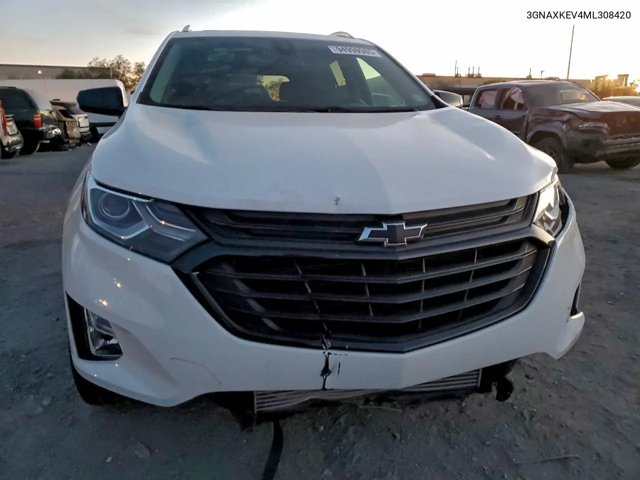 3GNAXKEV4ML308420 2021 Chevrolet Equinox Lt