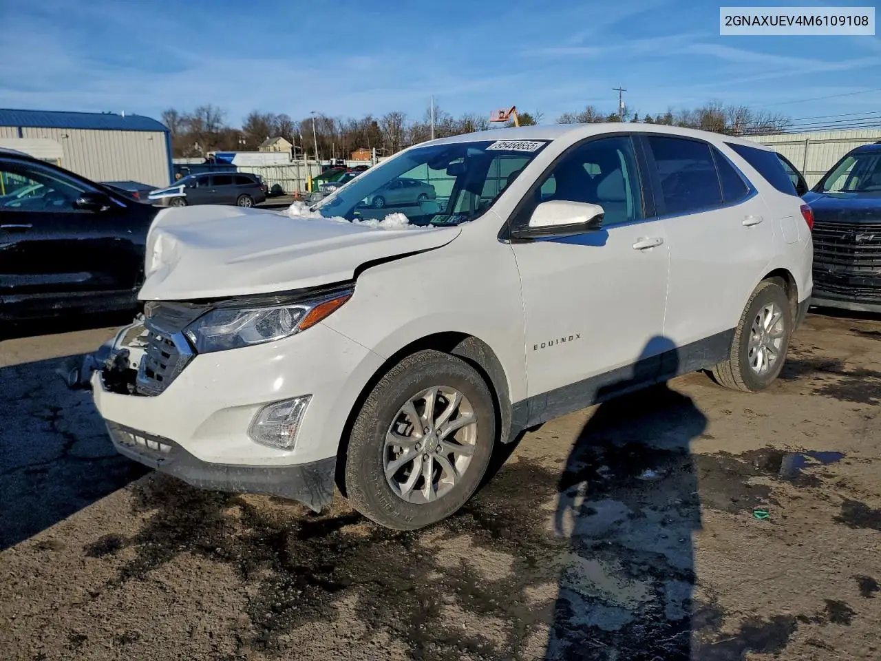 2GNAXUEV4M6109108 2021 Chevrolet Equinox Lt