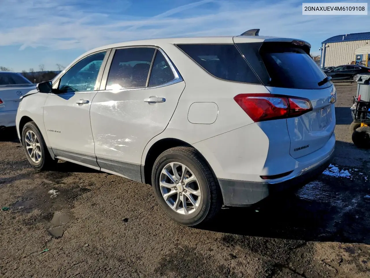 2GNAXUEV4M6109108 2021 Chevrolet Equinox Lt