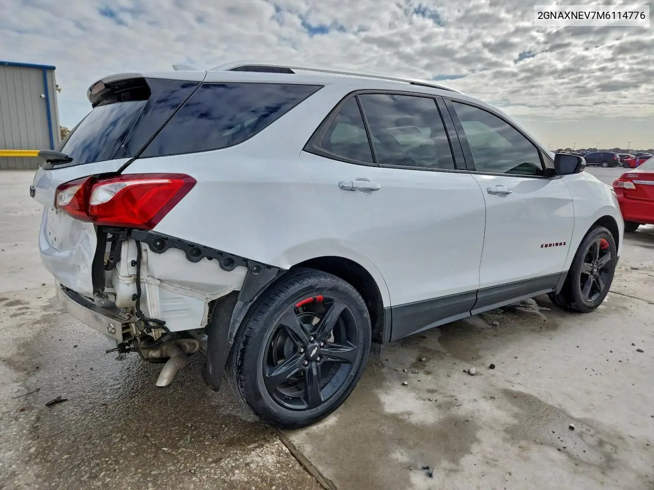 2GNAXNEV7M6114776 2021 Chevrolet Equinox Premier