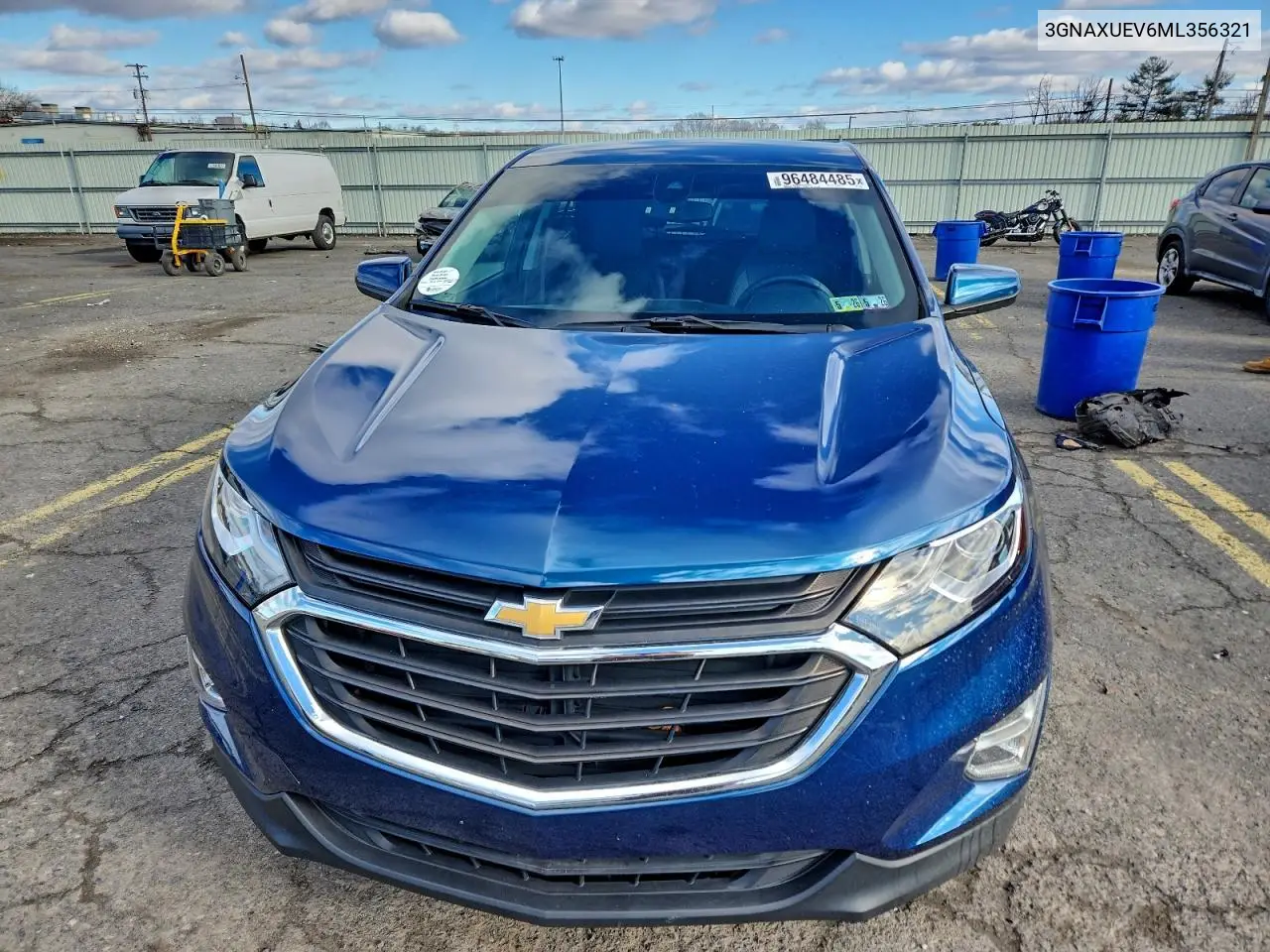 3GNAXUEV6ML356321 2021 Chevrolet Equinox Lt