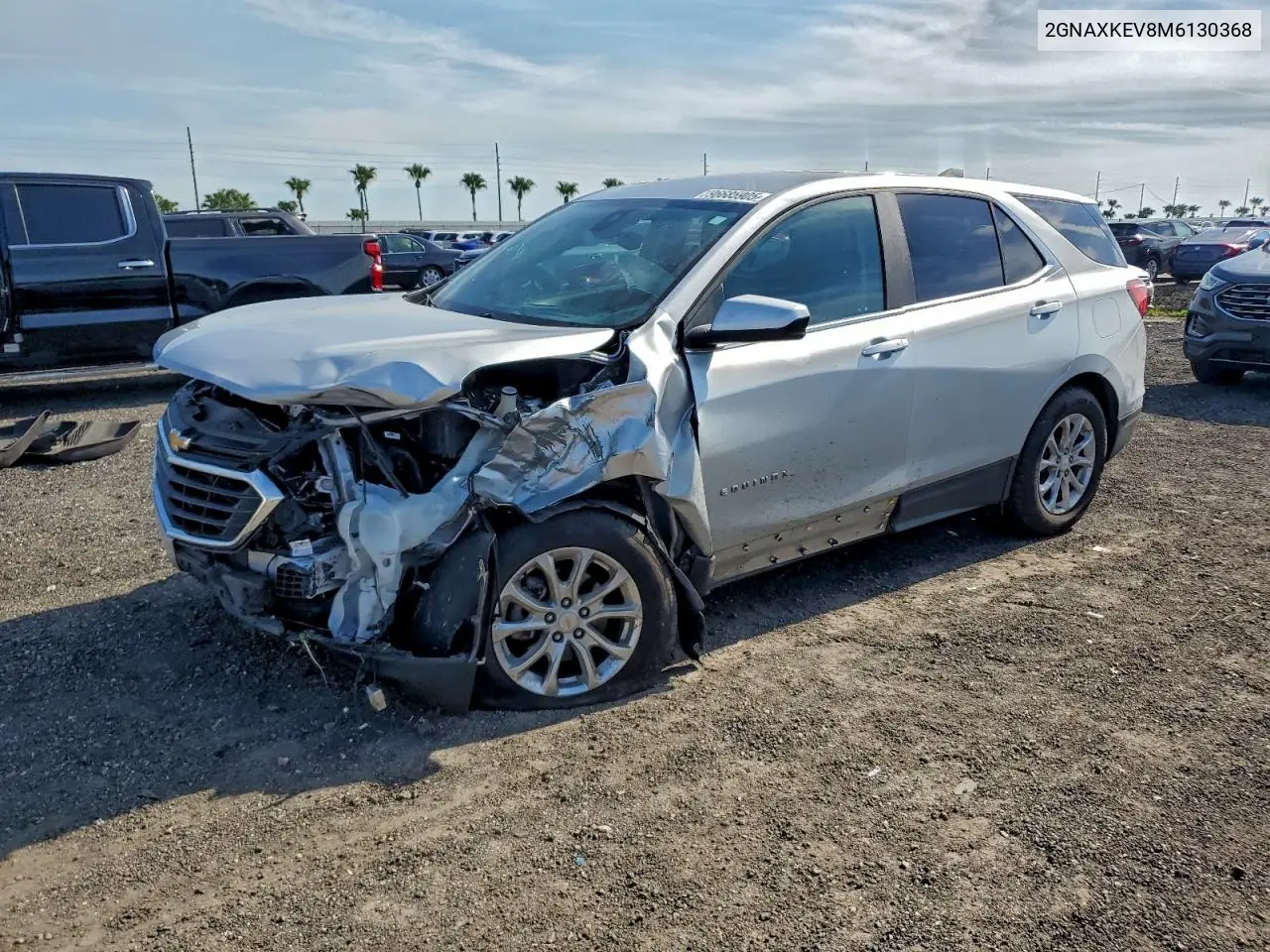 2GNAXKEV8M6130368 2021 Chevrolet Equinox Lt
