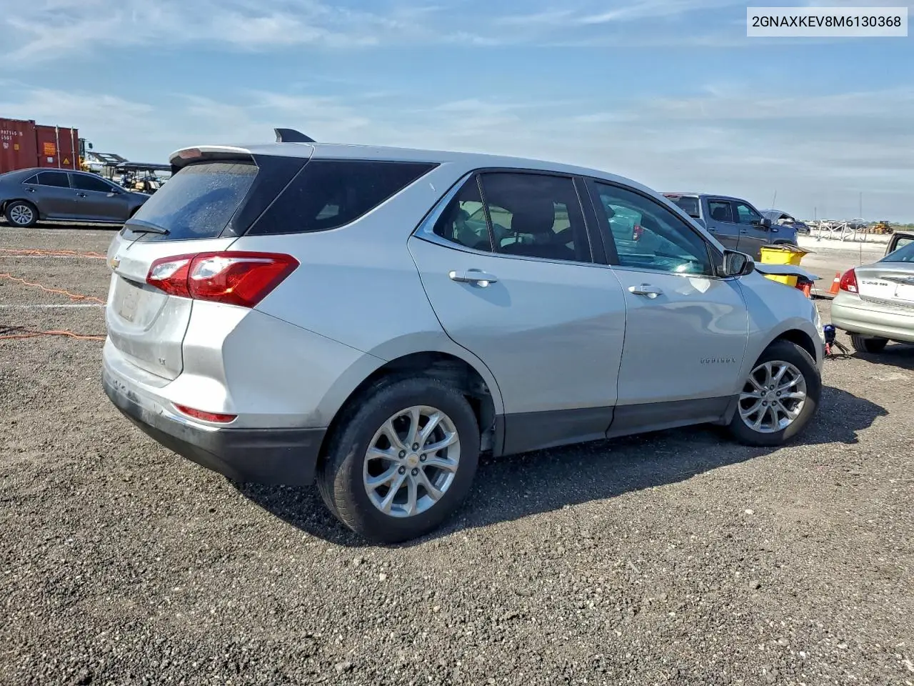 2GNAXKEV8M6130368 2021 Chevrolet Equinox Lt