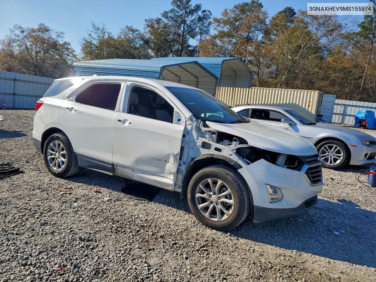 3GNAXHEV9MS155574 2021 Chevrolet Equinox Ls
