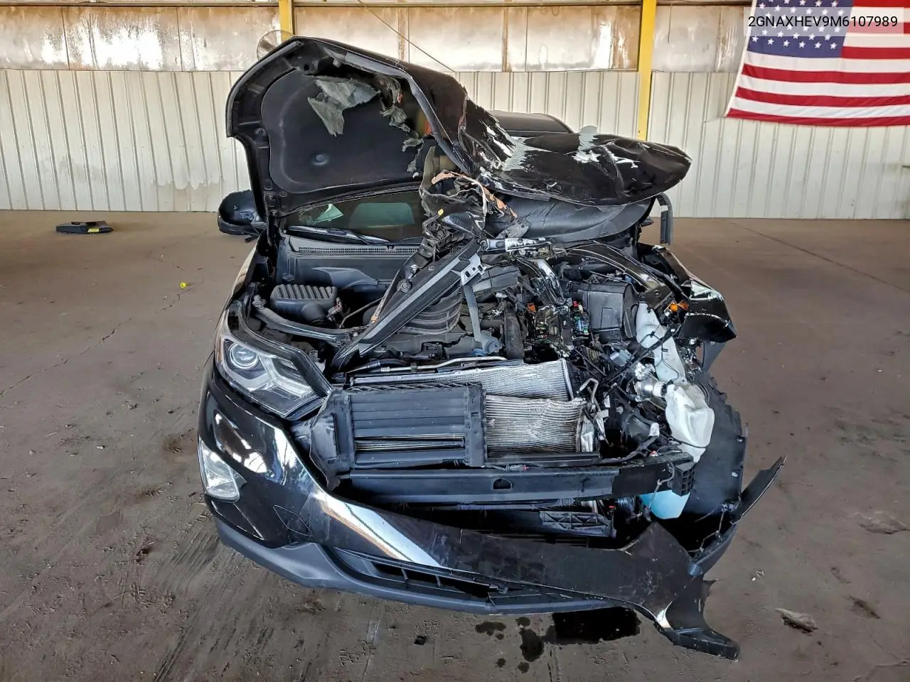 2GNAXHEV9M6107989 2021 Chevrolet Equinox Ls