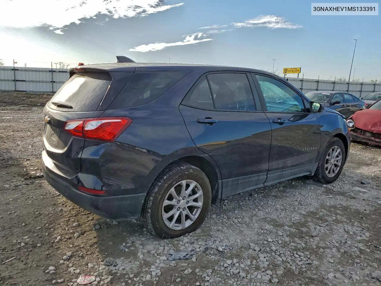3GNAXHEV1MS133391 2021 Chevrolet Equinox Ls