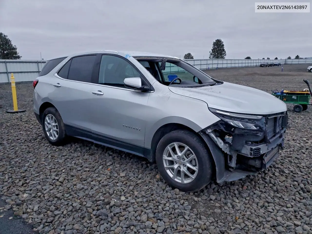 2GNAXTEV2N6143897 2022 Chevrolet Equinox Lt