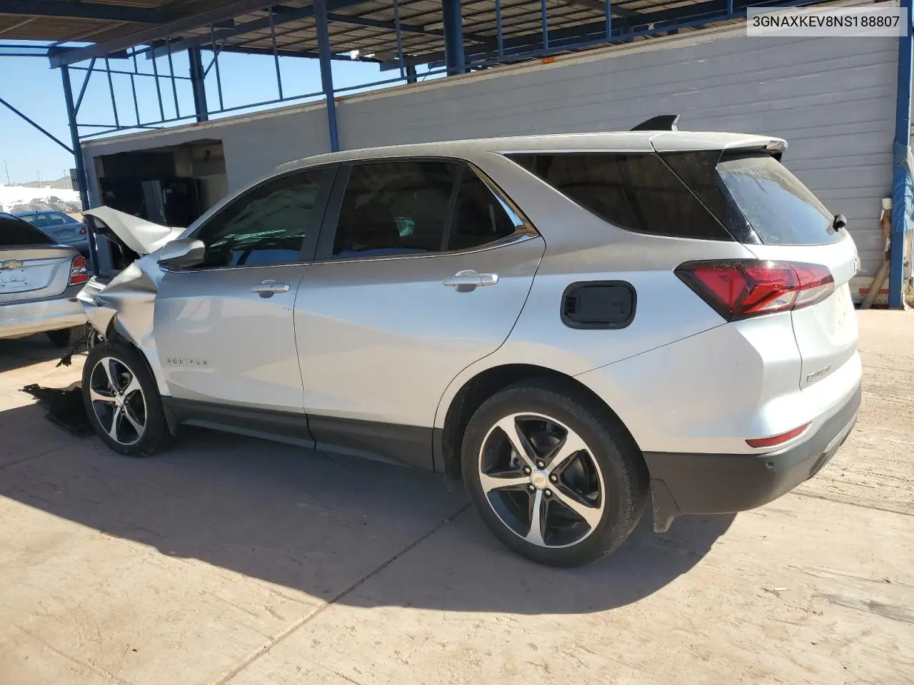 3GNAXKEV8NS188807 2022 Chevrolet Equinox Lt