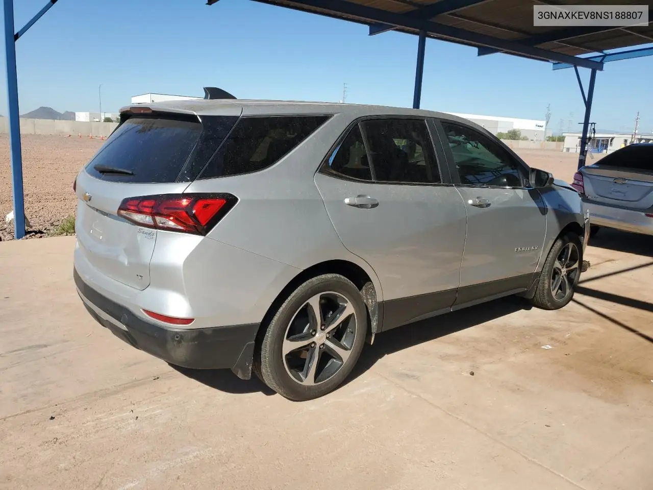 3GNAXKEV8NS188807 2022 Chevrolet Equinox Lt