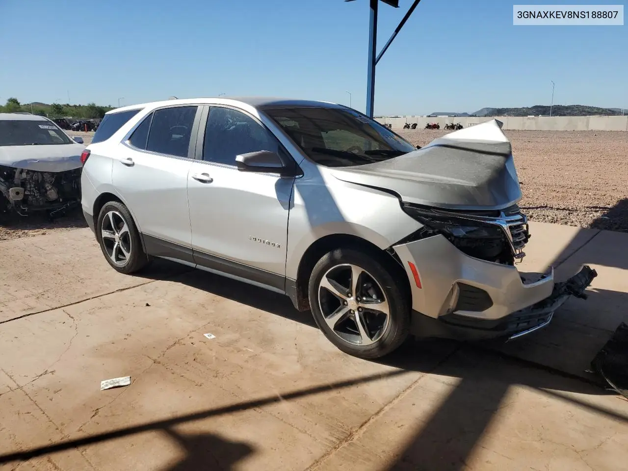 3GNAXKEV8NS188807 2022 Chevrolet Equinox Lt