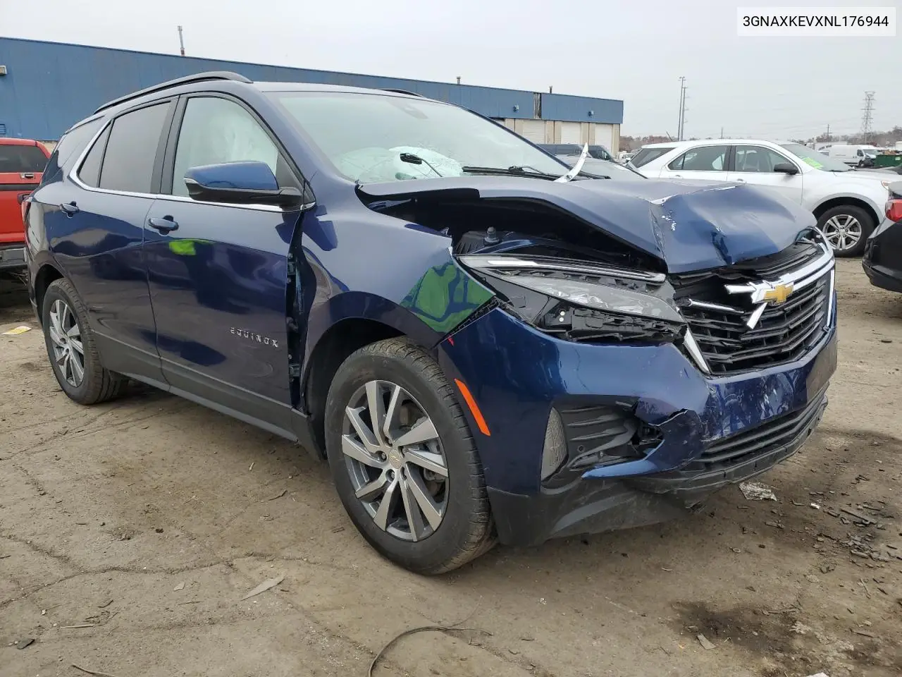 3GNAXKEVXNL176944 2022 Chevrolet Equinox Lt