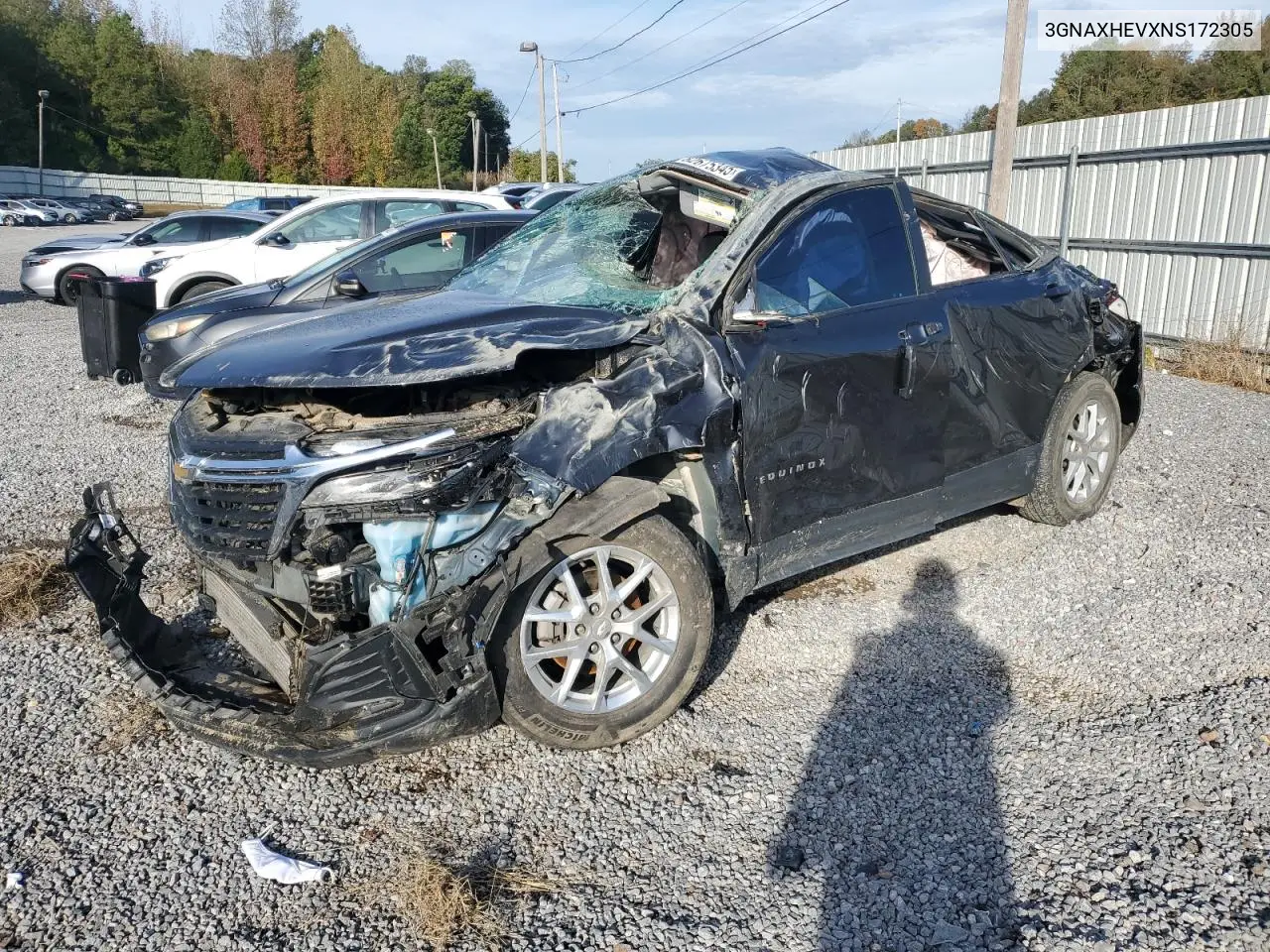 3GNAXHEVXNS172305 2022 Chevrolet Equinox Ls