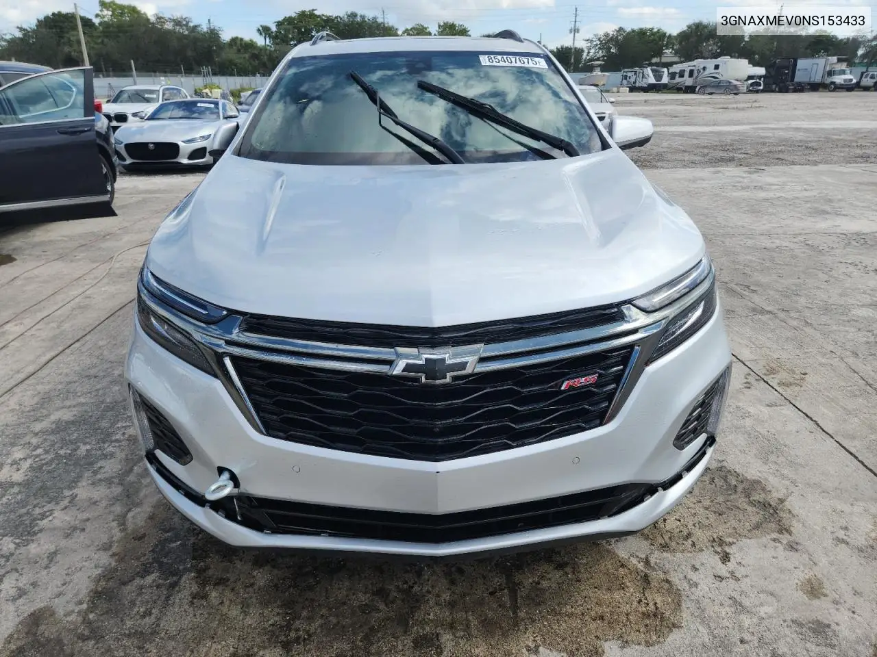 3GNAXMEV0NS153433 2022 Chevrolet Equinox Rs