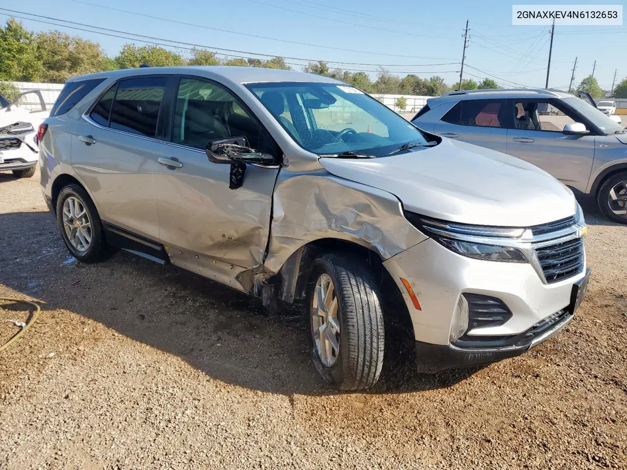 2GNAXKEV4N6132653 2022 Chevrolet Equinox Lt