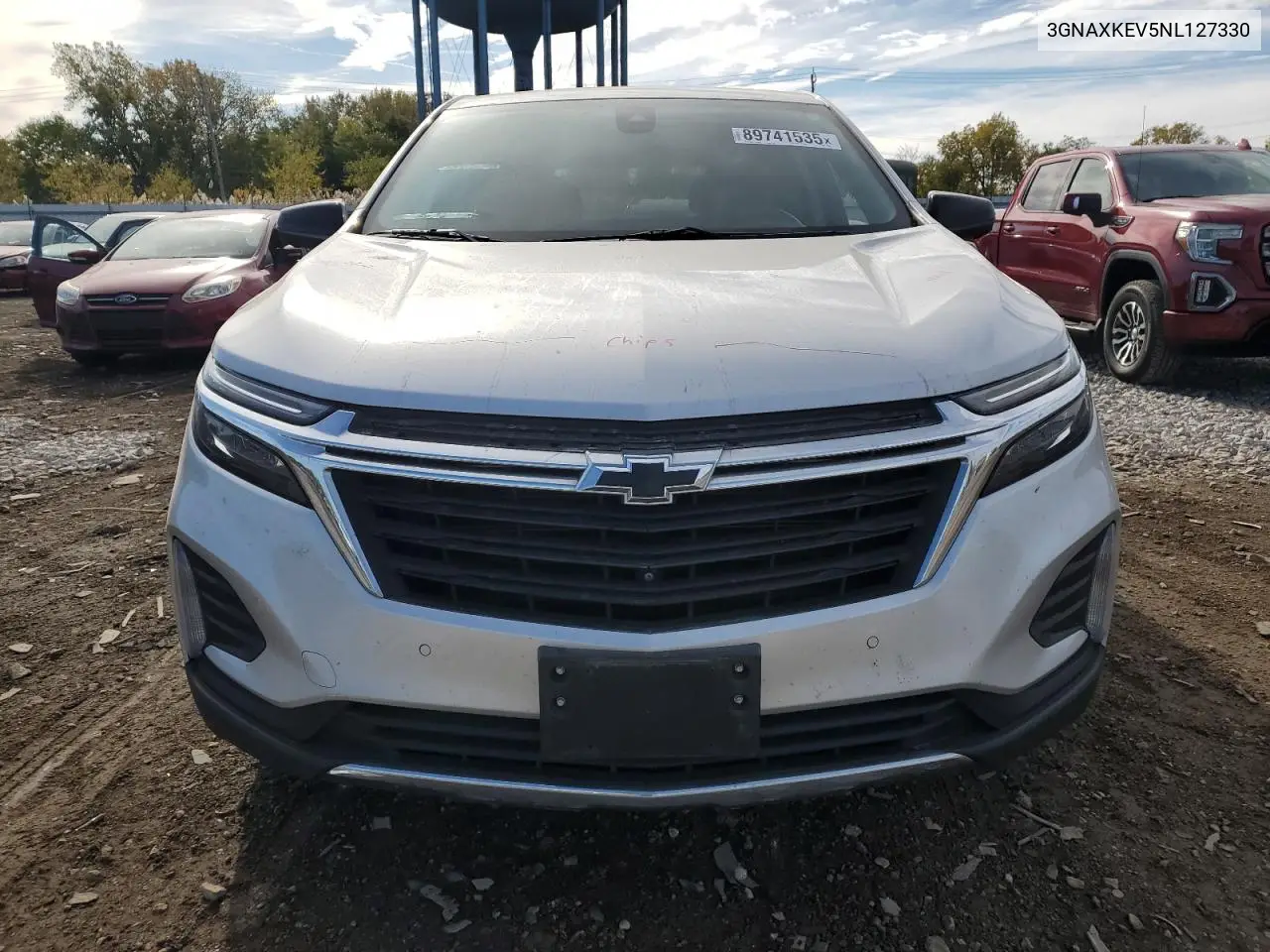 3GNAXKEV5NL127330 2022 Chevrolet Equinox Lt