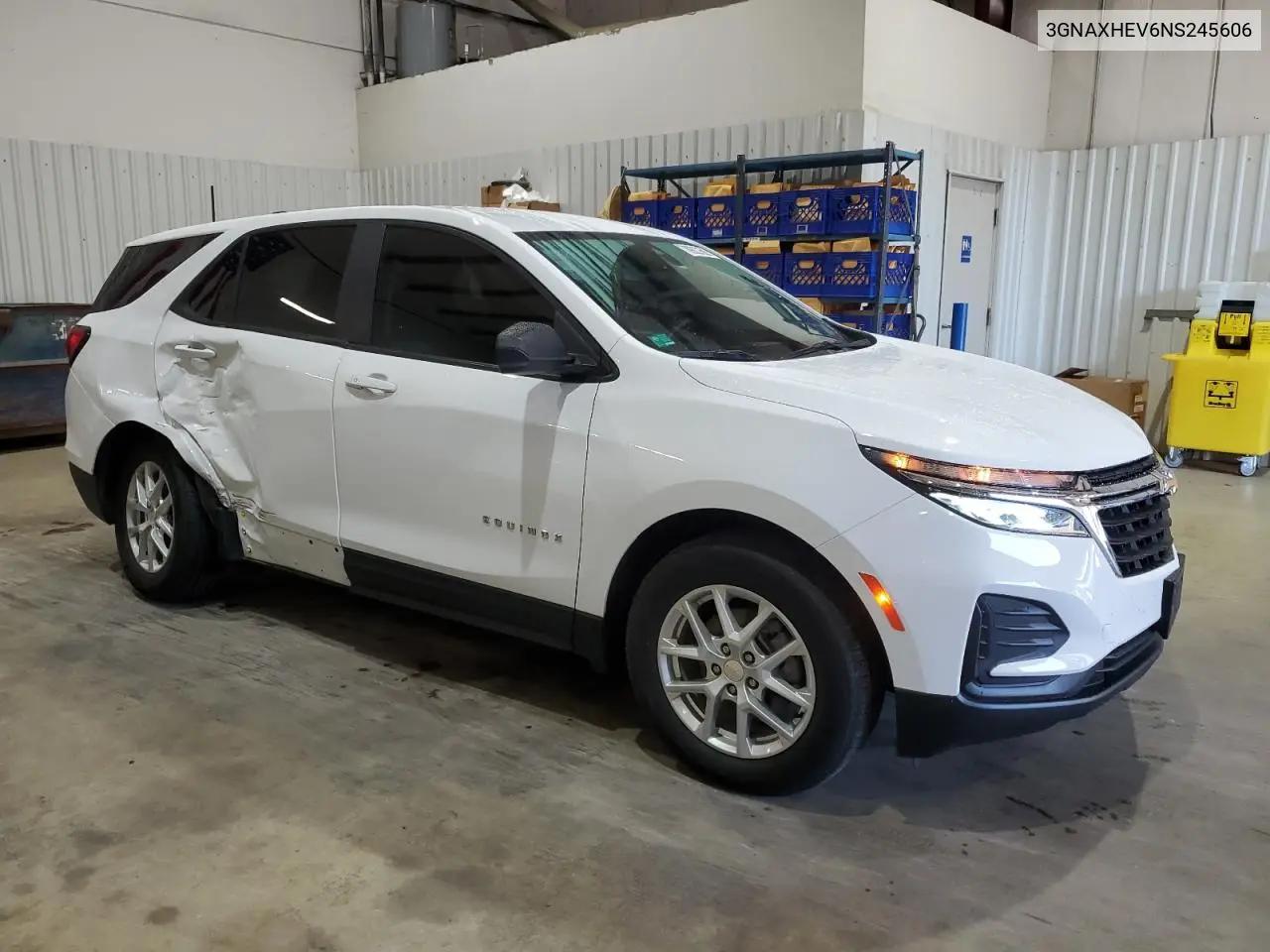 3GNAXHEV6NS245606 2022 Chevrolet Equinox Ls