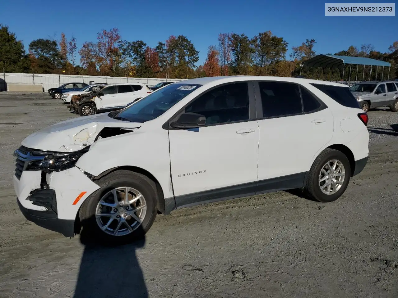 3GNAXHEV9NS212373 2022 Chevrolet Equinox Ls